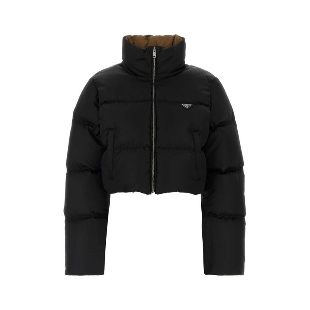 Prada Women Black Re-Nylon Down Jacket